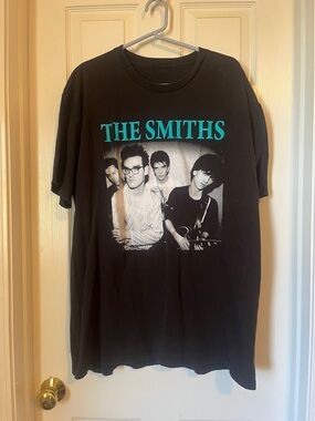 The Smiths Black Graphic Band Tee - Unbranded